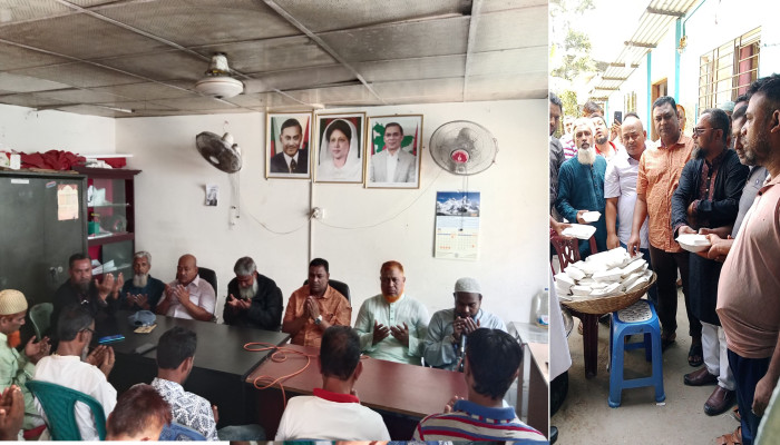 বীর মুক্তিযোদ্ধা শহীদ প্রেসিডেন্ট জিয়াউর রহমানের ৪৫তম শাহাদাত বার্ষিকী উপলক্ষে ময়মনসিংহে দোয়া মাহফিল ও খাবার বিতরণ