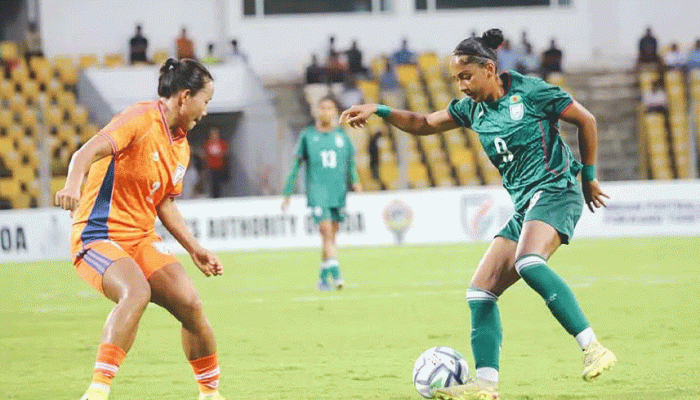 ভারতের বিপক্ষে হেরে ভাঙল বাংলাদেশের হ্যাটট্রিক শিরোপা স্বপ্ন