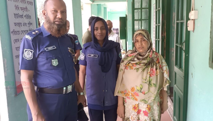 অবশেষে পুলিশের জালে ফেনীর পরশুরামের মাদক মামলার আসামি ফাতেমা