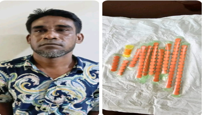​বরিশাল পুলিশের অভিযানে ১০০ পিস ইয়াবাসহ মাদক কারবারি গ্রেফতার