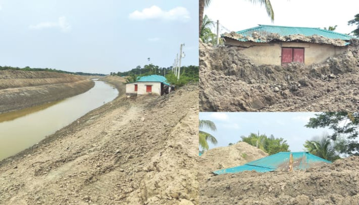 ​খুলনার ডুমুরিয়ায় আশ্রয়ণ প্রকল্প ধ্বংসের মুখে