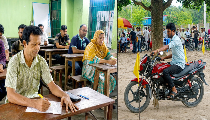 বিআরটিএ দিনাজপুর সার্কেলের ড্রাইভিং লাইসেন্স দক্ষতা যাচাই পরীক্ষা অনুষ্ঠিত