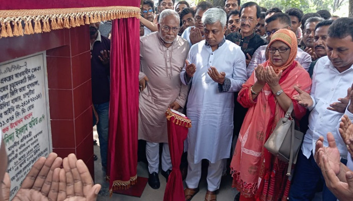 ৩৩.৯২ কোটি টাকার উইকেয়ার প্রকল্পের সড়ক উদ্বোধন