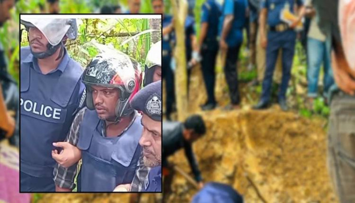​মৌলভীবাজারে নিখোঁজের ১৮ দিন পর মাটির নীচ থেকে স্ত্রীর মরদেহ উদ্ধার, স্বামী গ্রেপ্তার