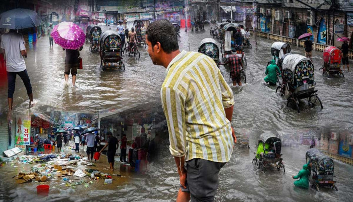 ​রেকর্ড বৃষ্টিতে ডুবল চট্টগ্রাম, ৪২ বছরের সর্বোচ্চ বর্ষণ