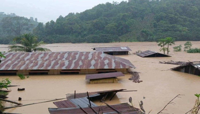 ​রাঙ্গামাটির বিলাইছড়িতে বন্যা পরিস্থিতির অবনতি, নদীপথে যোগাযোগ বিচ্ছিন্ন