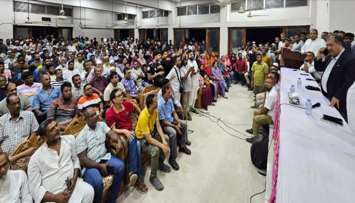 ​কর্মীসভায় প্রধানমন্ত্রীকে টেলিফোনে সালাম জানালেন বিএনপি নেতারা