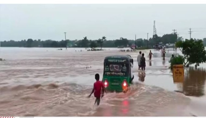 সুনামগঞ্জে নদ-নদীর পানি বৃদ্ধি অব্যাহত, বন্যার শঙ্কা