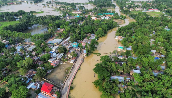 মৌলভীবাজারে বানের জলে ভেসে গেল কৃষকের স্বপ্ন, এখন রোগ-ক্ষুধা আর ঋণের সঙ্গে লড়াই