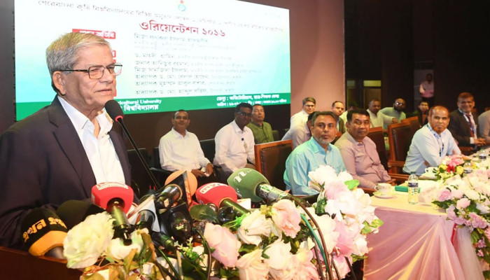 শুধু চাকরি নয়, কৃষিভিত্তিক শিল্প গড়ে তুলতে হবে : স্থানীয় সরকার মন্ত্রী
