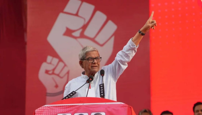 বিরোধী দল হাসিনার ভাষায় কথা বলছে: মির্জা ফখরুল