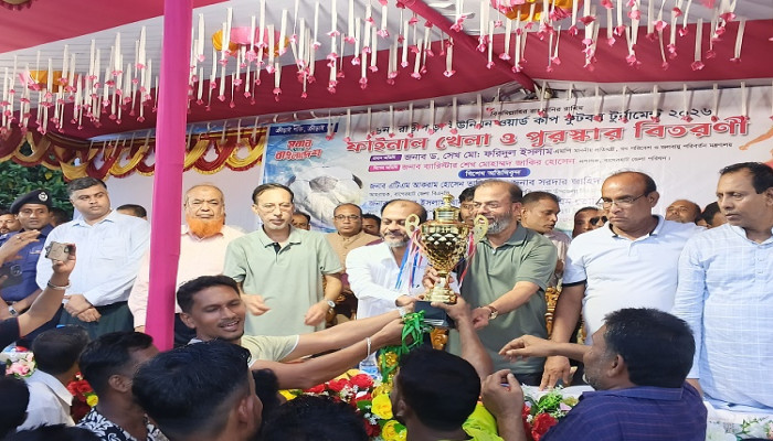 তরুণ সমাজকে মাদকাসক্তি ও সামাজিক অপরাধ থেকে দূরে রাখতে খেলাধুলার বিকল্প নেই