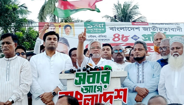 ​সতের বছরের শ্যাওলা-পড়া দেশ তারেক রহমানের নেতৃত্বে বহমান হবে : আমান উল্লাহ আমান