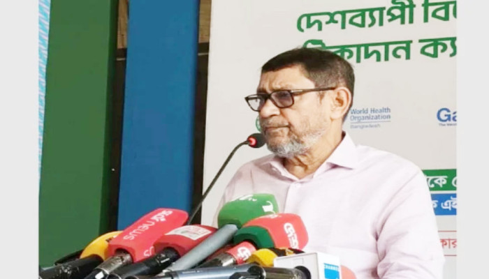আগের সরকারের গাফিলতিতে হামে বহু শিশুর প্রাণহানি ঘটেছে: স্বাস্থ্যমন্ত্রী