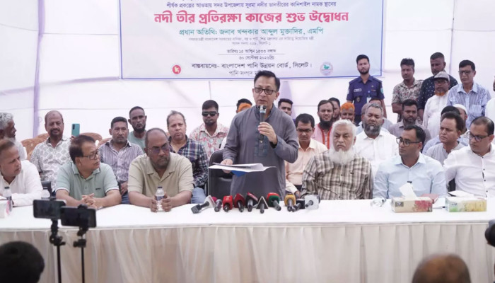সুরমার দুই তীরে ১৭ কিলোমিটার করে বাঁধ-সড়ক নির্মাণ হবে: বাণিজ্যমন্ত্রী