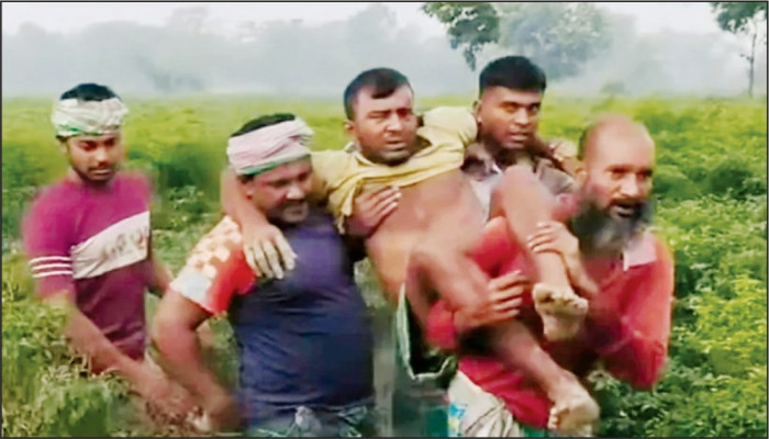 কুষ্টিয়ায় বিএসএফের গুলিতে বাংলাদেশি কৃষক আহত