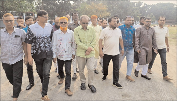 প্রধানমন্ত্রীকে স্বাগত জানাতে প্রস্তুত রাজশাহী নগরজুড়ে উৎসবের আমেজ