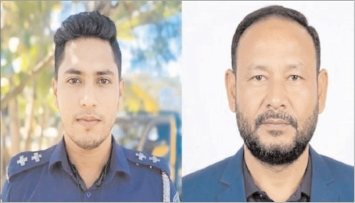 কালীগঞ্জে কাভার্ড ভ্যানের ধাক্কায় পুলিশ সহ নিহত ২